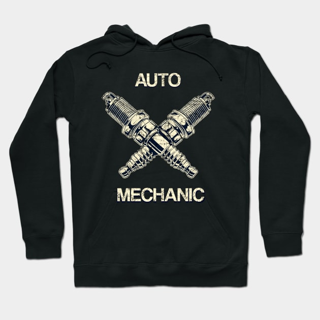 Auto Mechanic Hoodie by FungibleDesign